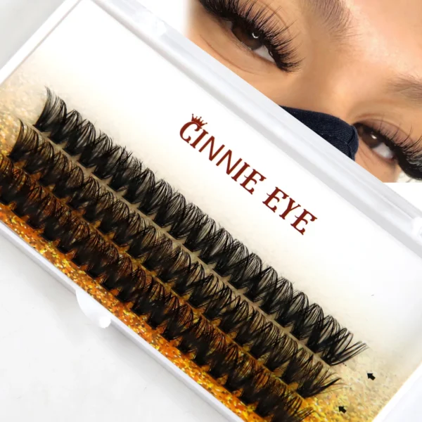 60 Bundles Individual Cluster Eyelash Ready Made Volume Fan Lash Bunches Makeup Tools Drop Ship - Image 3