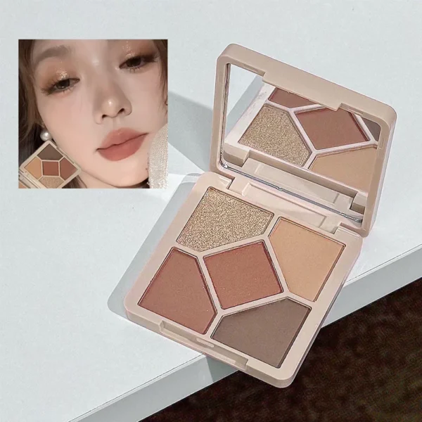 Makeup Gift Box Butterfly Bow Heart Limited Lipstick Powder Blush Eyeshadow Makeup Gift Box Set And Necklace Gifts For Women - Image 5