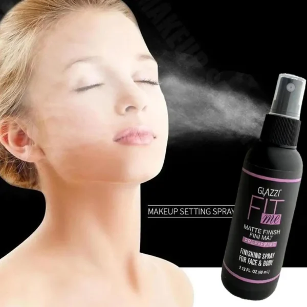 60ml Makeup Setting Spray Long Lasting Makeup Fixer Moisturizing Face Mist with Skin Care All-Day Wear No Smudge - Image 4