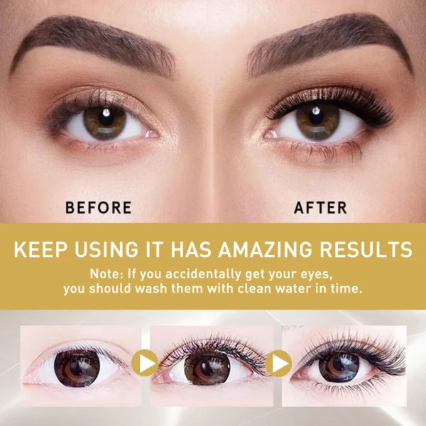 Fast Eyelash Growth Serum 5 Days Natural Eyelash Enhancer Longer Fuller Thicker Lashes Treatment New Products Eye Care Makeup ﻿ - Image 2
