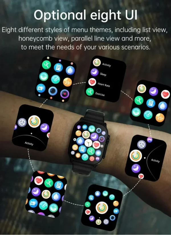 New T900 Ultra 2 Smart Watch 49mm 2025 New NFC Men Women GPS Track Bluetooth Call BT Music Games Wireless Charging Smartwatch - Image 2