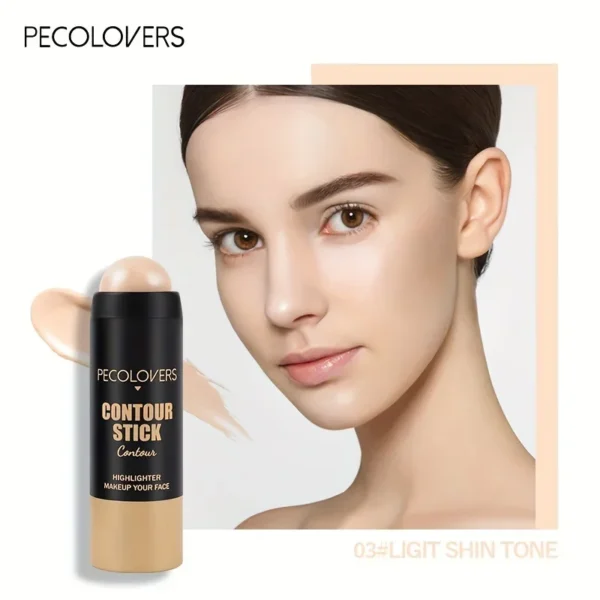 Highlighting Bronzer Stick Face Brightening Blusher Rouge Concealer Pen Long Lasting Corrector Nose Shadow Contouring Cosmetics - Image 5