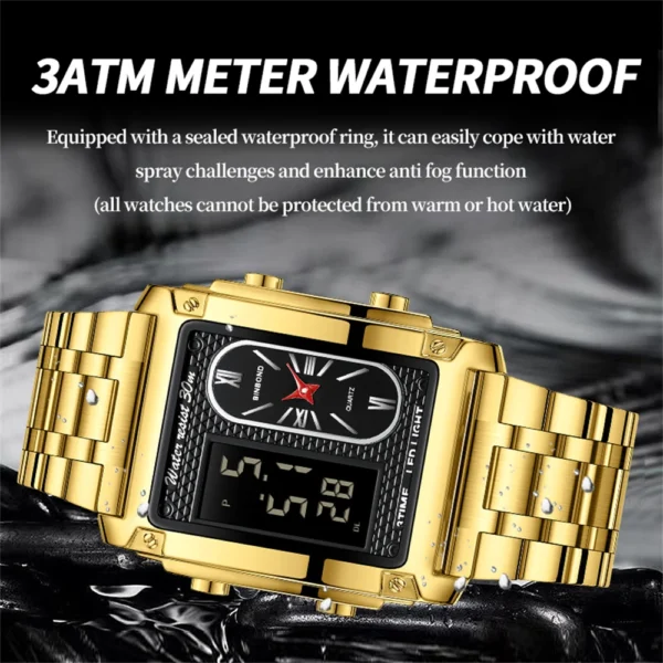 BINBOND Brand Mens Business Sports Quartz Watch Classic Waterproof Luminous Calendar Creative Clock Male Personalized Wristwatch - Image 3