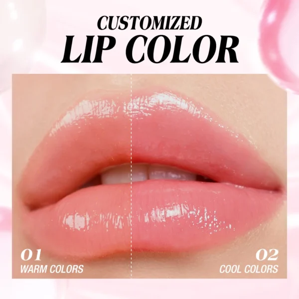 O.TWO.O Color Changing Lipstick 3-in-1 Lip Blam Transferproof Long Lasting Non-Sticky Moisturizing Glossy Shine Lip Gloss Makeup - Image 5