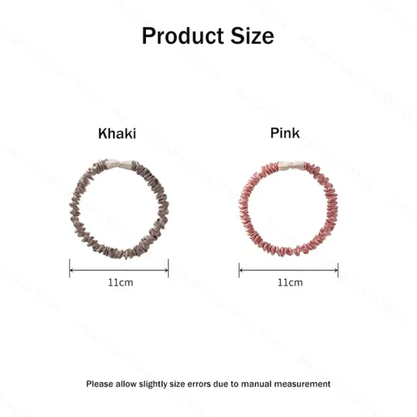 Elegant Cuff Strap Women's Shirt Sleeve Fixing Band Elastic Hair Rope Anti-Slip Clip Wedding Party Hair Accessories 2025 Fashion - Image 2