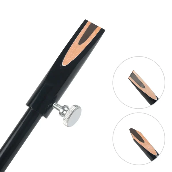 4 In 1 Duckbill Waterproof Eyebrow Pencil Sharpener Microblading Brow Design Pencil Tip Thin Tool Permanent Makeup Accessory PMU - Image 6