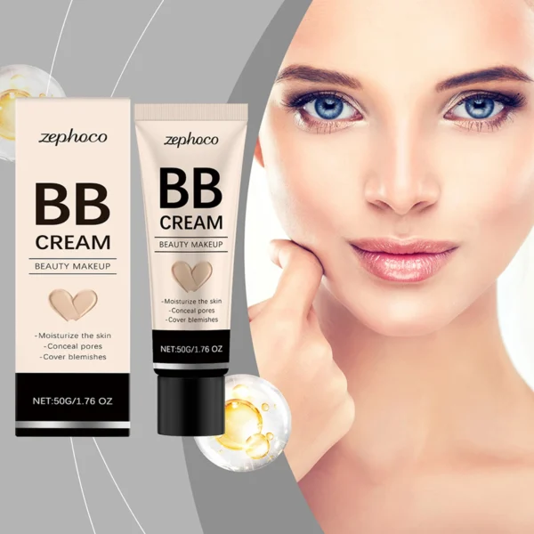 BB Cream Cosmetic Brighten Even Skin Beauty Makeup Intenses Hydration Tinted Moisturizer Primer Concealer For All Skin Types