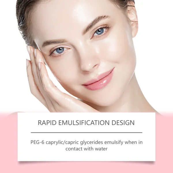 Collagen Makeup Remover Oil Jojoba Oil Makeup Remover Deep Cleansing Pore Dirt Gentle Daily Emulsifying Facial Cleanser Cosmetic - Image 4