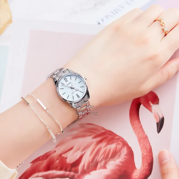 Casio women watche top brand luxury Waterproof Quartz watch ladies Gifts reloj mujer relogio LTP-V005D-2B - Image 4