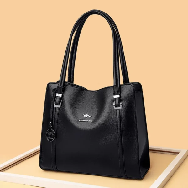 Genuine Brand High Quality Pu Leather Casual Tote Luxury Handbags Women Bags Designer Shoulder Top-handle Bags for Women Sac - Image 4