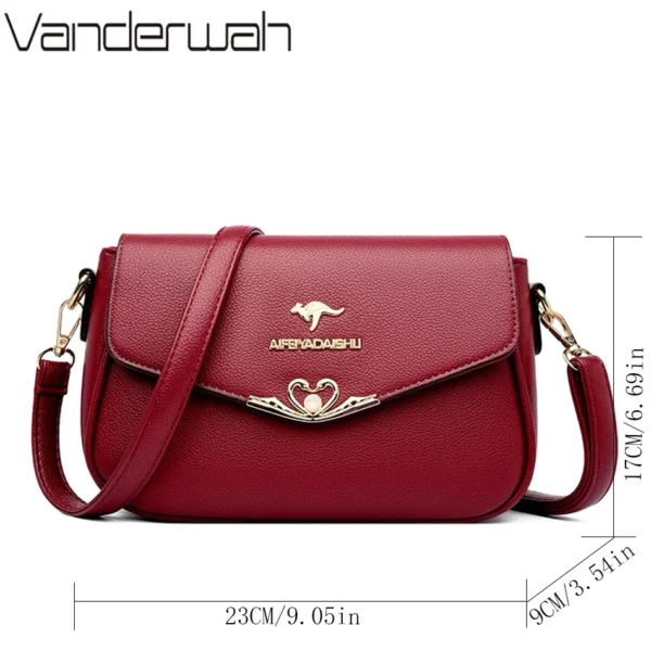 2024 Women's Small Handbags and Purses Female Shoulder Crossbody Bag High Quality Lady Messenger Sac Luxury Design Femme Bolsa - Image 4