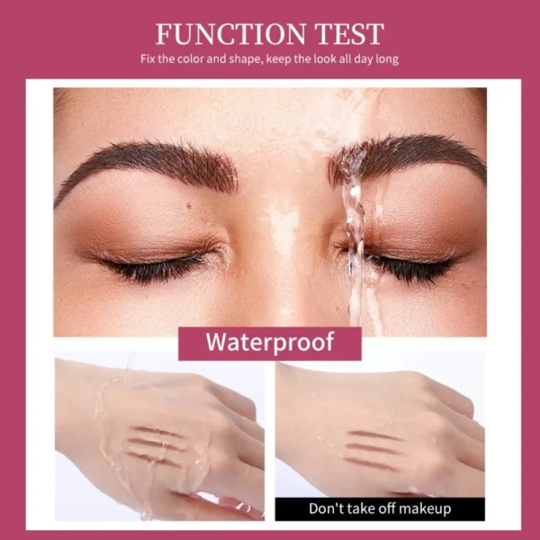 Eyebrow Shaping Gel Transparent Waterproof Eyebrow Shaping Gel Natural Long Lasting 3D Eyebrow Enhancers - Image 3