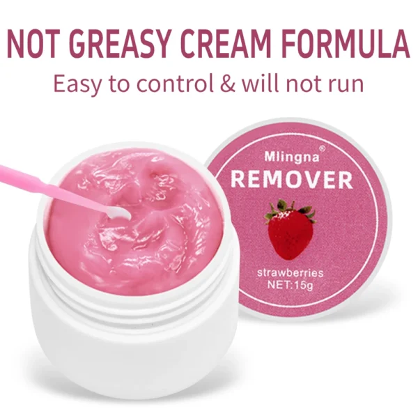 15g Eyelash Glue Lash Extensions Remover Cream Korea Professional Makeup Tools Lash Glue Remover Cream for Eyelash Extension - Image 3