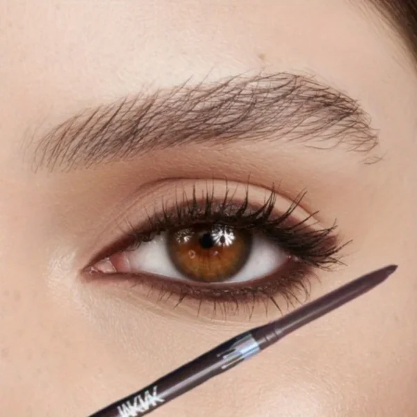 Waterproof Black Brown Eyeliner Gel Pencil Ultra-fine Matte Smooth Quick Dry Non-Smudge Easy Wear Eyeliner Pen Makeup for Eyes - Image 2