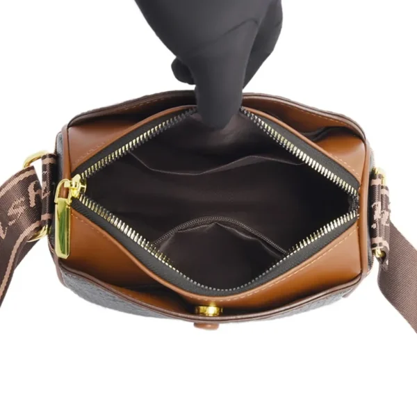 Women's Crocodile Pattern Shoulder Bags Ladies Crossbody Bag With Adjustable Strap Quality Soft Leather Handbags Messenger Sac - Image 6