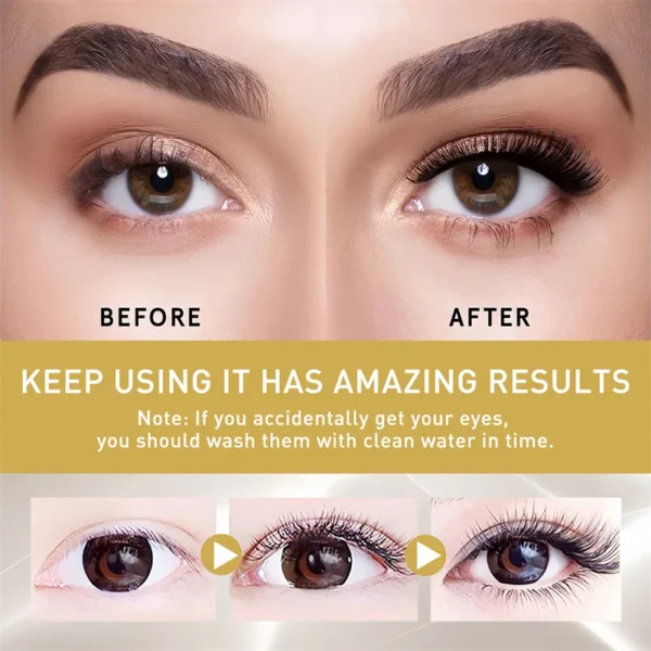 Fast Eyelash Growth Serum 5 Days Natural Eyelash Enhancer Longer Fuller Thicker Lashes Treatment New Products Eye Care Makeup ﻿ - Image 4