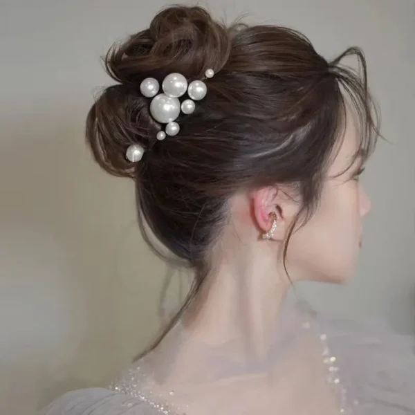 Bridal Wedding Hair Accessories Rhinestone Hair Pins Forks for Women Pearl Hairpins Bride Headpiece Party Jewelry Gift Dropship - Image 5