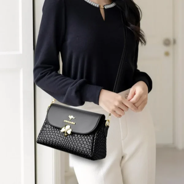 Luxury Handbags Women Bags Designer Crossbody Bags for Women 2025 High Quality Soft Knitting Leather bags Shoulder Bag Sac New - Image 4