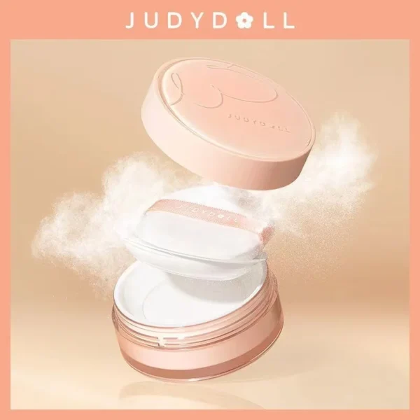 Judydoll Matte Setting Loose Powder Oil Control Long Lasting Hold Makeup Light Mist Transparent Face Finishing Powder - Image 2