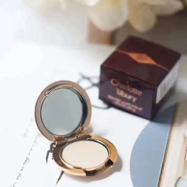 Mini Setting Powder Oil Control Long-lasting Compact Brighten Powder Waterproof Natural Brighten Skin Soft Foundation Cosmetics