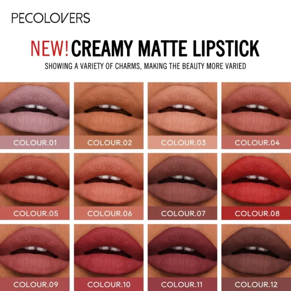 Lip Liner Pen Soft Mist Matte Lip Crayon Sexy Rose Pink Lipstick Pencil Lip Contouring Lipliner Outline Tint Cosmetic - Image 2