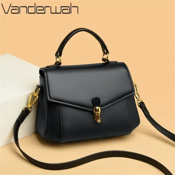 Luxury Women Handbags and Purses Casual Style Designer Crossbody Bags High Quality Leather Shoulder Messenger Bag 2024 Small Sac
