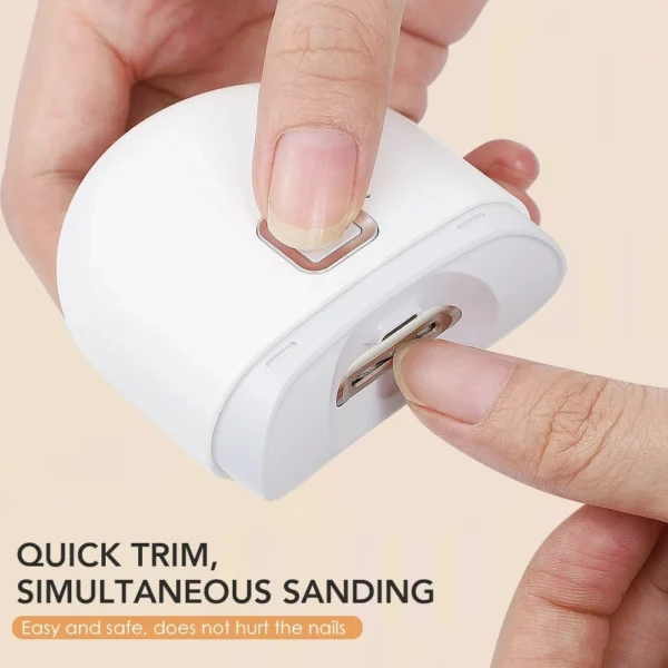 XIAOMI Mijia 2024 Smart Electric Nail Clipper Cutter With Light Automatic Nail Trimmer Rechargeble Nail Grinding Care Tool - Image 2