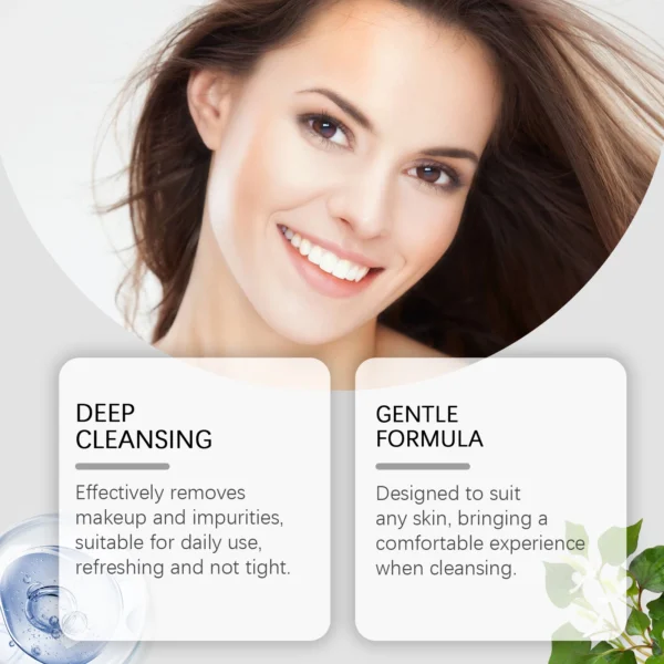 Cleansing Oil Removes Facial Makeup, Dirt,and Oil,purifies Pores,nourishes,moisturizes,brightens,and Removes Makeup Skincare - Image 2