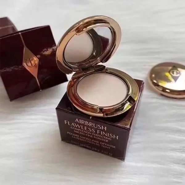 Mini Setting Powder Oil Control Long-lasting Compact Brighten Powder Waterproof Natural Brighten Skin Soft Foundation Cosmetics - Image 4