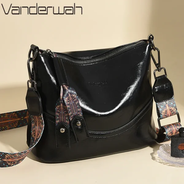 Luxury Designer Shoulder Crossbody Bags High-quality Leather Women Bags 2025 Fashion Ladies Handbags Crossbody Messenger Bag Sac