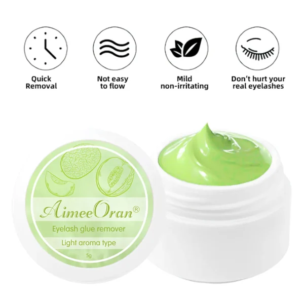 eyelash remover cream Lashes Extension Quickly Dissolves Glue No Irritating Quick Unloading Adhesive for Professional makeup - Image 3