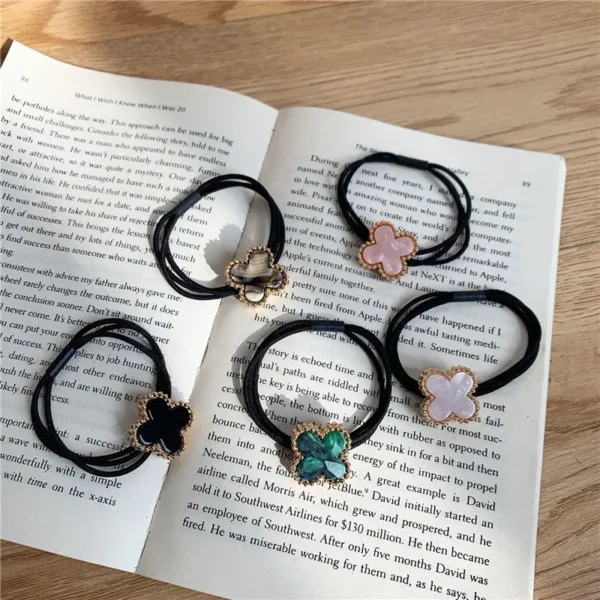 New Cute Children's Rubber Band Does Not Hurt The Hair Elastic Good Girl Baby Head Rope Hair Tie Hair Chirp Scrunchies Headdress - Image 4