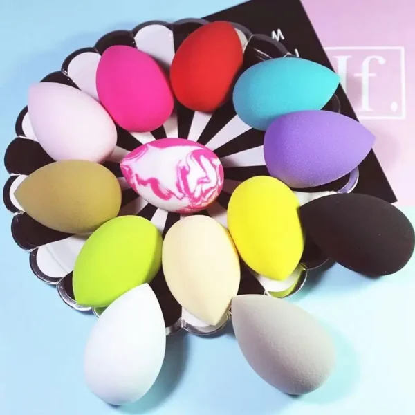 Makeup Sponge Cosmetic Puff Concealer Powder Blender Set Foundation Sponge Puff Wet Become Bigger Cosmetic Tool Make up Sponge - Image 6