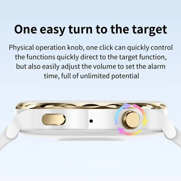 2024 For Huawei ECG+PPG Fashion Smart Watch Women Heart Rate Monitoring Waterproof Bluetooth Call Smart Watch Ladies For GT3 PRO - Image 4