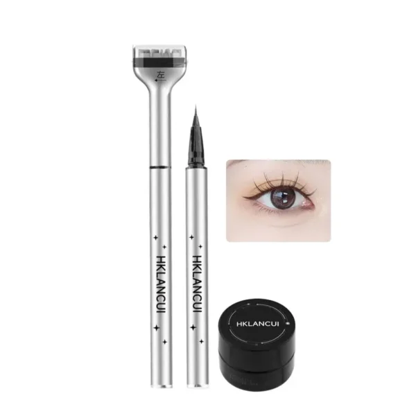 Eyelash Seal DIY Lower Lash Extension Stamp Silicone Makeup Tool For Beginner Convenient Natural Lower Eyelash Artifact Eyeliner - Image 3