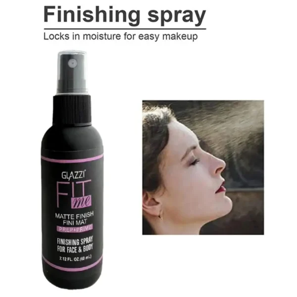 60ml Makeup Setting Spray Long Lasting Makeup Fixer Moisturizing Face Mist with Skin Care All-Day Wear No Smudge - Image 6