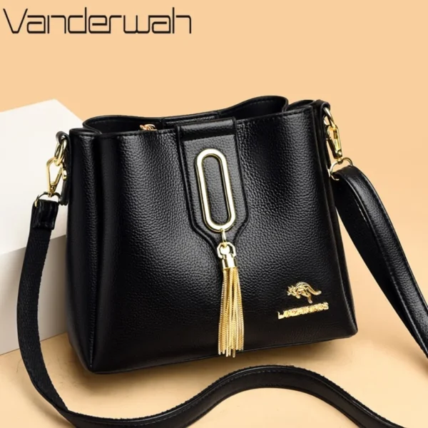 High Quality Leather Purses and Handbags Women Bags Luxury Designer Ladies Shoulder Sac Crossbody Bags for Women Tote Bag 2025