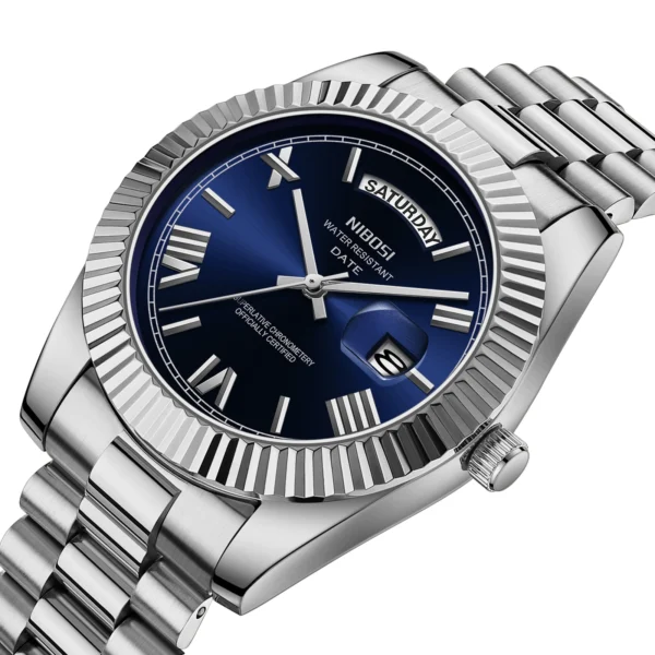 NIBOSI Mens Fashion Business Sports Quartz Watch 30M Waterproof Luxury Classic Calendar Creative Clock Mens Wristwatch Reloj - Image 4