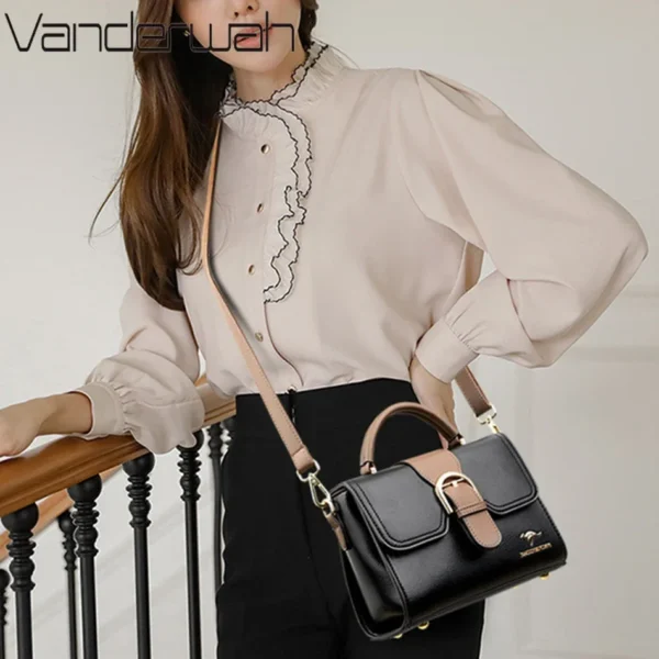 Fashion Women's Trendy Shoulder Bags 2024 Luxury Female Crossbody Bag High Quality Ladies Handbags and Purses Femme Sac A Main - Image 4
