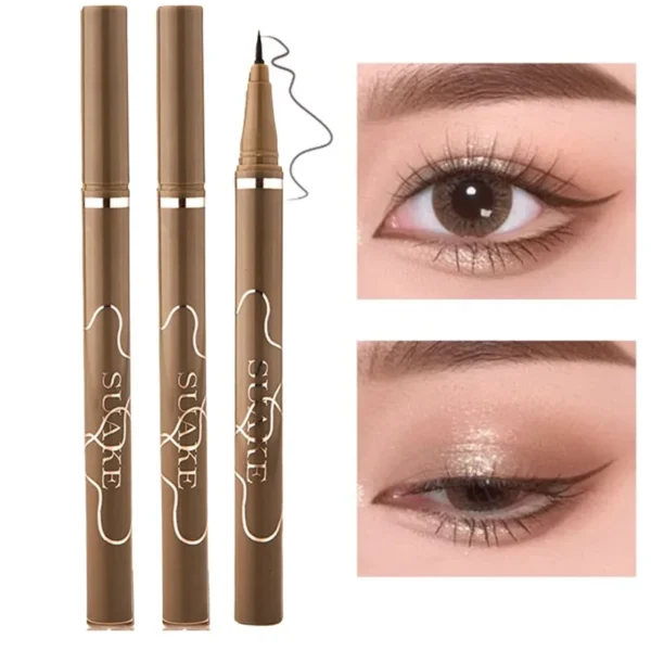 Ultra Thin Black Brown Lower Eyelash Eyeliner Pen Waterproof Lasting Smooth Lying Silkworm Eyes Liner Pencils Eye Makeup Tools - Image 3