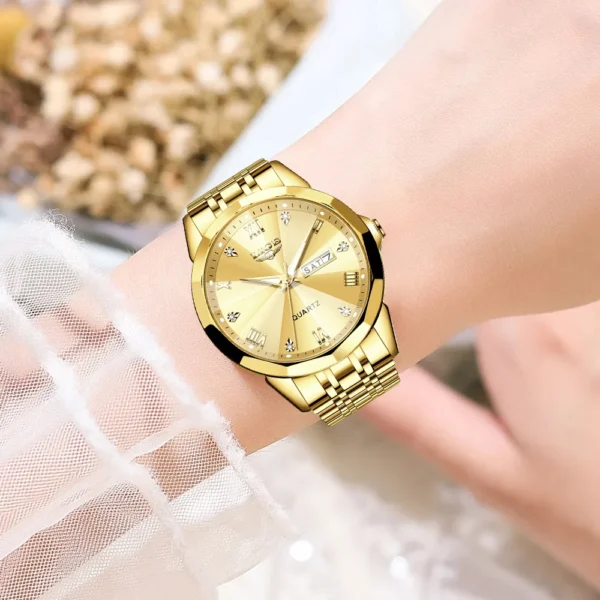 LIGE Fashion Quartz Wristwatches Casual Sport Military Watch For Women Top Brand Luxury Waterproof Watch Ladies Relogio Feminino - Image 6