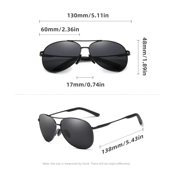 KINGSEVEN Men Polarized Sunglasses High Quality UV400 Eyewear Sunscreen Glasses Fishing Driving Sun Glasses - Image 4