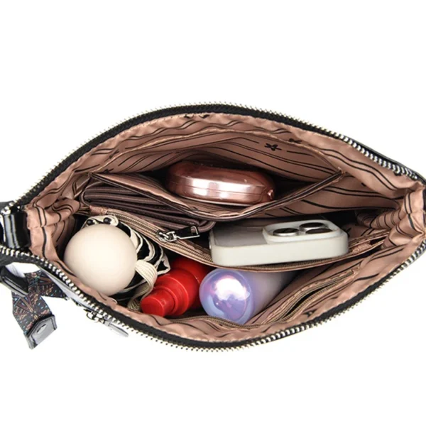 Luxury Designer Shoulder Crossbody Bags High-quality Leather Women Bags 2025 Fashion Ladies Handbags Crossbody Messenger Bag Sac - Image 5
