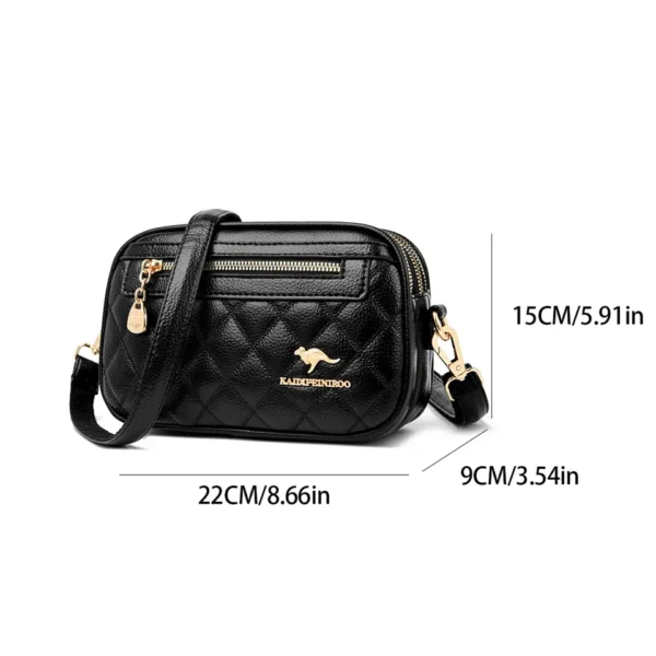 Women High Quality Leather Purse Shoulder Bags Luxury Designer Crossbody Bag Women Commuting Handbags Fashion Female Messenger - Image 4