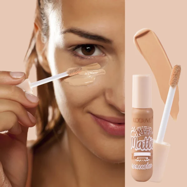 Liquid Concealer Stick Foundation Cream 6 Color Moisturizing Full Coverage Ae Dark Circle Natural Matte Concealer Cream Makeup - Image 3