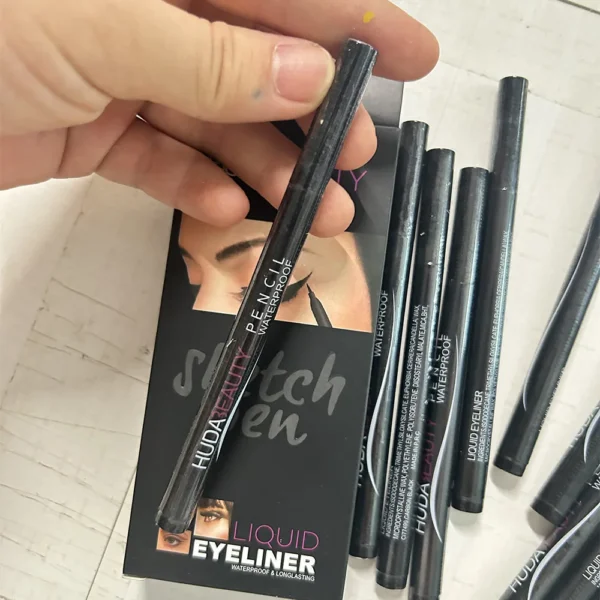 Black Liquid Eyeliner Pen Waterproof Long Lasting Eye Makeup Smooth Eye Liner Pencil Hot Cosmetics
