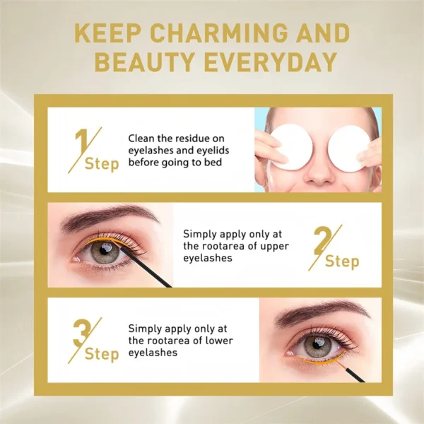 Fast Eyelash Growth Serum 5 Days Natural Eyelash Enhancer Longer Fuller Thicker Lashes Treatment New Products Eye Care Makeup ﻿ - Image 6
