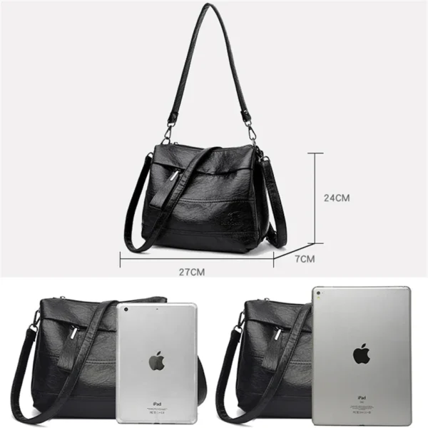 Brand Pu Leather Women Shoulder Crossbody Bags for Women 2024 Luxury Handbags Women Bags Designer Handbags High Quality Sac - Image 4