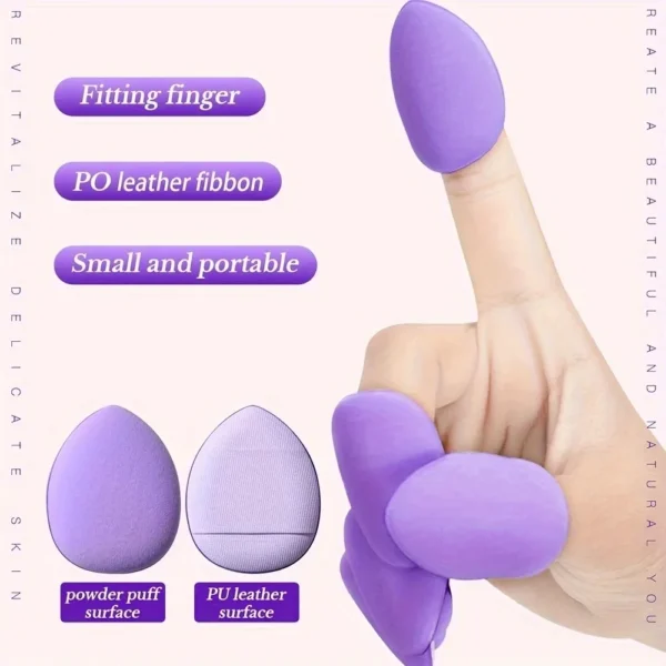 12Pcs Professional Makeup Sponge Set - Soft, Gentle, Multi-Purpose Tools for Perfect Foundation, Powder and Blush Application - Image 4