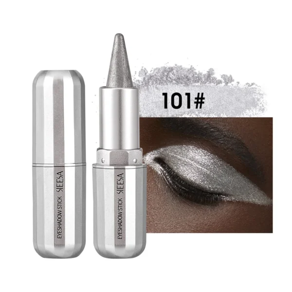 HOT Waterproof Eyeshadow Sticks Highlight Long Lasting High Pigmented Shimmer Glitter And Matte Eyeshadow Lip Pencil Crayon - Image 5